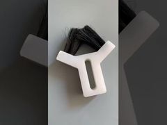 Spazzola a lisca di pesce per chiodi da equitazione Martini, spazzola a lisca di pesce universale per peli di maiale per chiodi da equitazione