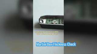 Scatola di ispezione per macchina Martini