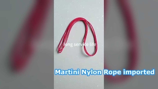 Corda in nylon importata per macchina cucitrice a sella Martini, corda in nylon per linguetta di copertura della cucitura a sella