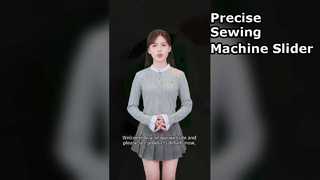 Cursore per macchina da cucire Aster 160.178.180.2000.220, cursore per binario di guida per macchina da cucire con parti in ferro