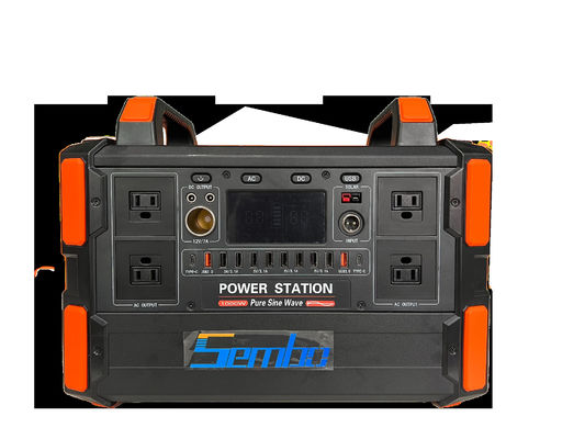 1000W 1048Wh sorgente di alimentazione di stoccaggio dell'energia con batteria al litio ferro fosfato e uscita d'onda sinusoidale