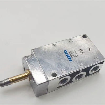 Valvola ad aria FESTO 8BAR Valvola solenoide in alluminio/rame/ferro per macchina di stampa offset