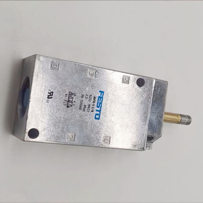 Valvola ad aria FESTO 8BAR Valvola solenoide in alluminio/rame/ferro per macchina di stampa offset
