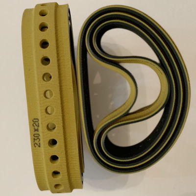 Nastro di aspirazione da cintura di consegna in PVC da 20 mm per la macchina di stampa offset cintura di ricambio per stampante
