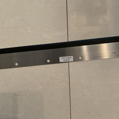 Lamette da lavaggio d'argento 560x60x0,5 mm Materiale di gomma/ferro per la macchina da stampa GTO52
