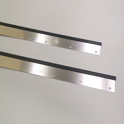 Heidelberg Wash Up Blade 960x60x2mm 10 fori Materiale di gomma/ferro per la macchina da stampa SOR Ricambi