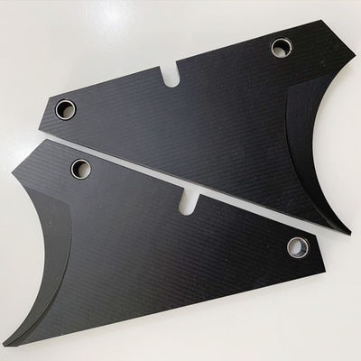 Piastra di fine colore grigio scuro per Roland 700 Blocchi di fine condotto di inchiostro 160x85mm Parte della macchina da stampa