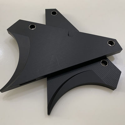 Piastra di fine colore grigio scuro per Roland 700 Blocchi di fine condotto di inchiostro 160x85mm Parte della macchina da stampa