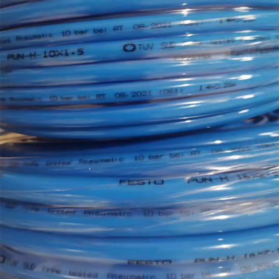 Color blu Festo PU Tube 4mm Dimensione tubo pneumatico per la macchina di stampa offset