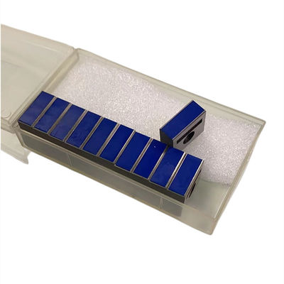 Tampone di presa Roland in acciaio al carbonio con gomma blu per pezzi di ricambio per macchine da stampa 19 * 18 * 8 mm