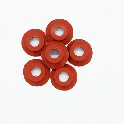 Disco di inversione dell'aspirazione a ventosa in gomma durevole da 18x7 mm rosso vino per pezzi di ricambio per macchine da stampa
