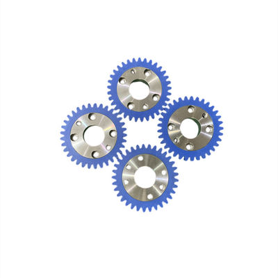 Un ingranaggio blu di 33 denti per i pezzi di ricambio della stampa di Sakura Machine Parts Iron Printing