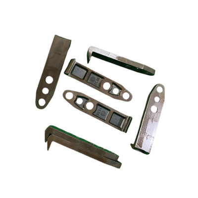 70 mm x 16 x 5 mm Brawn Steel Gripper con 6 mm di foro centrale per la stampa offset