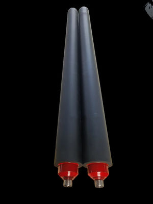 Duttore di inchiostro per rulli di gomma rosso/nero personalizzato per rulli di distribuzione Speedmaster 74