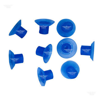 Color blu poli e gomma aspiratore per la macchina di taglio 32 * 18mm alto aspiratore piedi