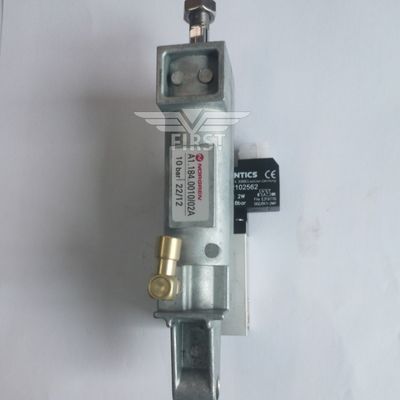 Valvola cilindrica a pistoni Heidelberg XL75 di colore argento per macchina di stampa offset