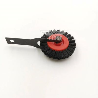 Pulizia cinese a spazzola dura ruota stampante macchina alimentatore spazzola con supporto