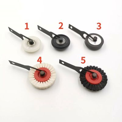 Ruota di gomma di colore nero HD macchina da stampa Ruota di supporto parti Heidelberg