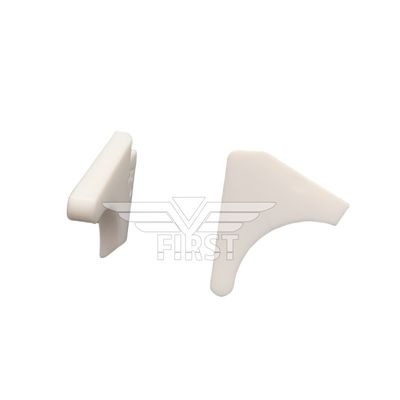 Piastra di blocco terminale in plastica di fascia alta di colore bianco per parti di macchine da stampa Heidelberg GTO52