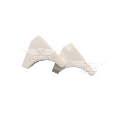 Piastra di blocco terminale in plastica di fascia alta di colore bianco per parti di macchine da stampa Heidelberg GTO52