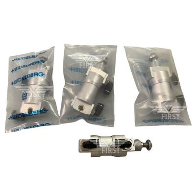 Valvola di cilindro in materiale di alluminio Valvola solenoide personalizzata per parti Heidelberg con peso netto di 300 g