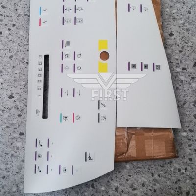 Etichetta per la macchina da stampa Heidelberg SM102 Adesivo in colore bianco in formato 63*21.2 o 37*15.5CM