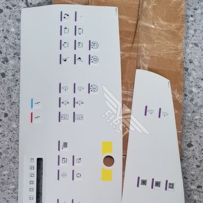 Etichetta per la macchina da stampa Heidelberg SM102 Adesivo in colore bianco in formato 63*21.2 o 37*15.5CM