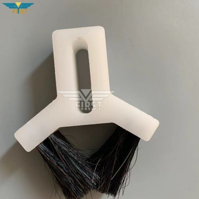 Spazzola a lisca di pesce per chiodi da equitazione Martini, spazzola a lisca di pesce universale per peli di maiale per chiodi da equitazione