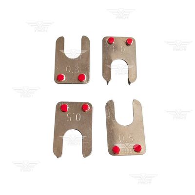 Tamponi di bloccaggio per macchina Martini 3210/ 3212/3214/3215, 3215 Universale - Disponibili negli spessori 0,2/0,3/0,5/0,8 mm