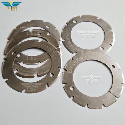 Lame per taglierina Heidelberg Stahl in acciaio bianco, opzioni a forma di U/a forma di V