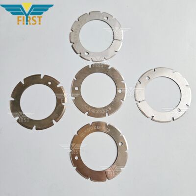 Lame per taglierina per piegatrici Heidelberg-Stahl in acciaio bianco - Opzioni a U e a V per resistenza all'usura