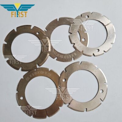 Lame per taglierina Heidelberg Stahl in acciaio bianco, opzioni a forma di U/a forma di V