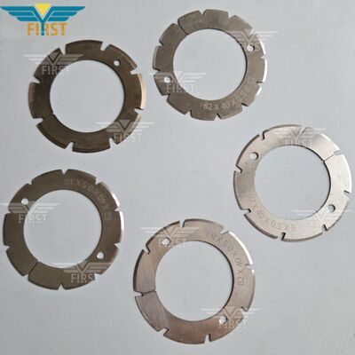 Lame per taglierina Heidelberg Stahl in acciaio bianco, opzioni a forma di U/a forma di V