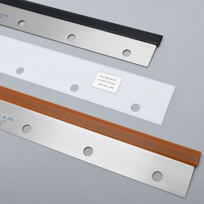 Lavaggio bianco sulla lunghezza 1110mm delle lame KOMORI L40/S40 15 pezzi di ricambio del torchio tipografico dei fori
