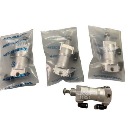 Valvola di cilindro in materiale di alluminio Valvola solenoide personalizzata per parti Heidelberg con peso netto di 300 g