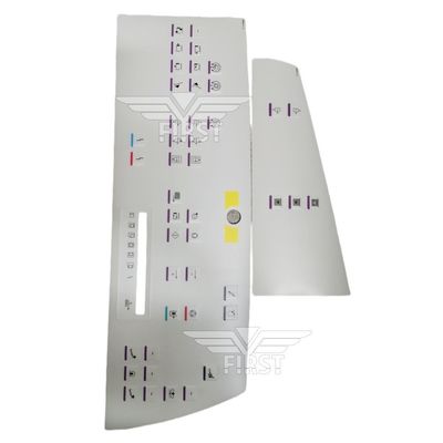 Etichetta per la macchina da stampa Heidelberg SM102 Adesivo in colore bianco in formato 63*21.2 o 37*15.5CM